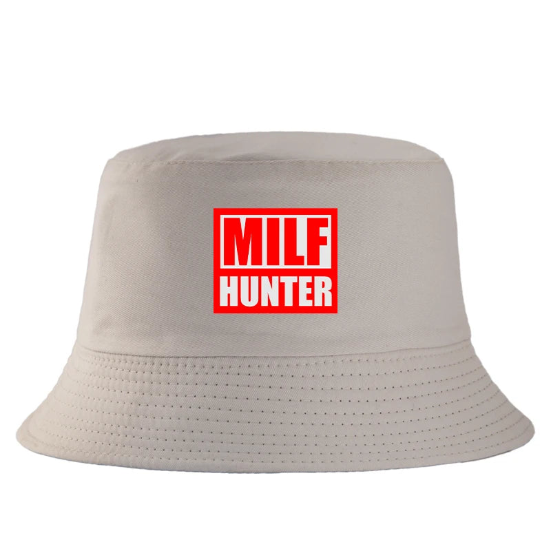 MILF Hunter Reversible Casual Bucket Hat Unisex