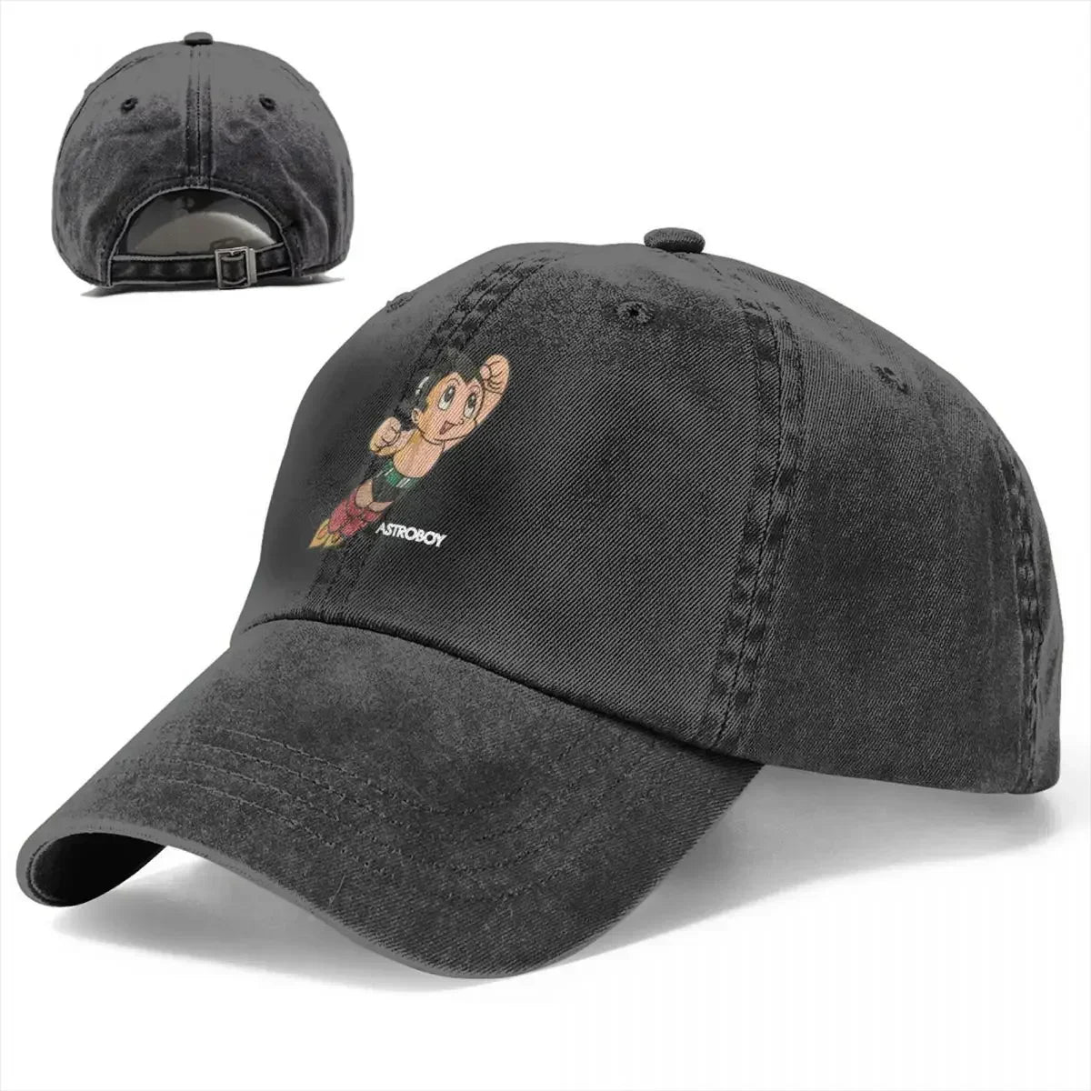 Astroboy Manga Distressed Snapback Baseball Cap