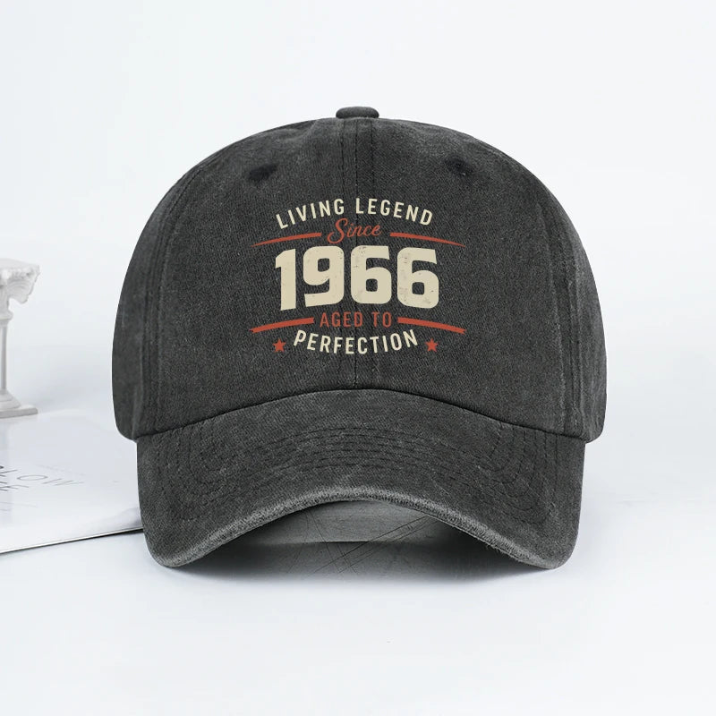 Living Legend 1966 Washed Baseball Cap