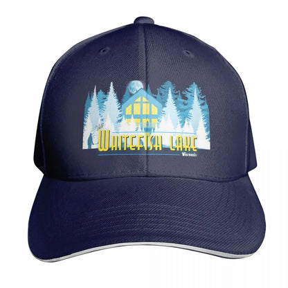 Bonfire In The Beach Vintage Baseball Cap