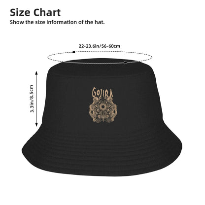 Gojira Band Music Graphic Casual Bucket Hat