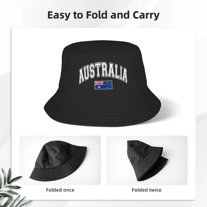 Summer Panama Cap Australia Bucket Hat