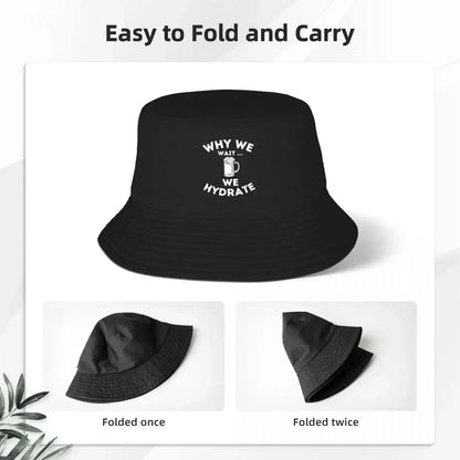 Why We Wait We Hydrate Bucket Hat