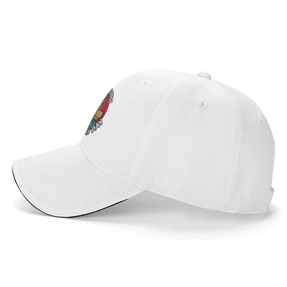 DogMan Running Hippie Hip Hop Meme Baseball Cap