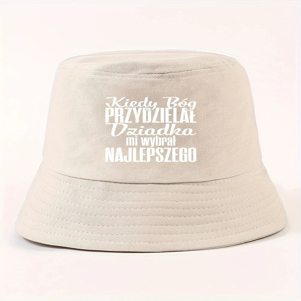 Grandpa Best Pattern Outdoor Bucket Hat