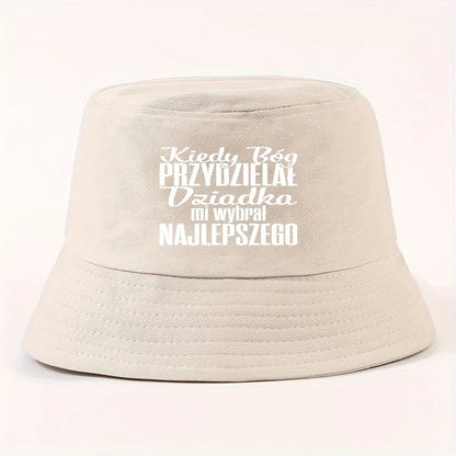 Grandpa Best Pattern Outdoor Bucket Hat