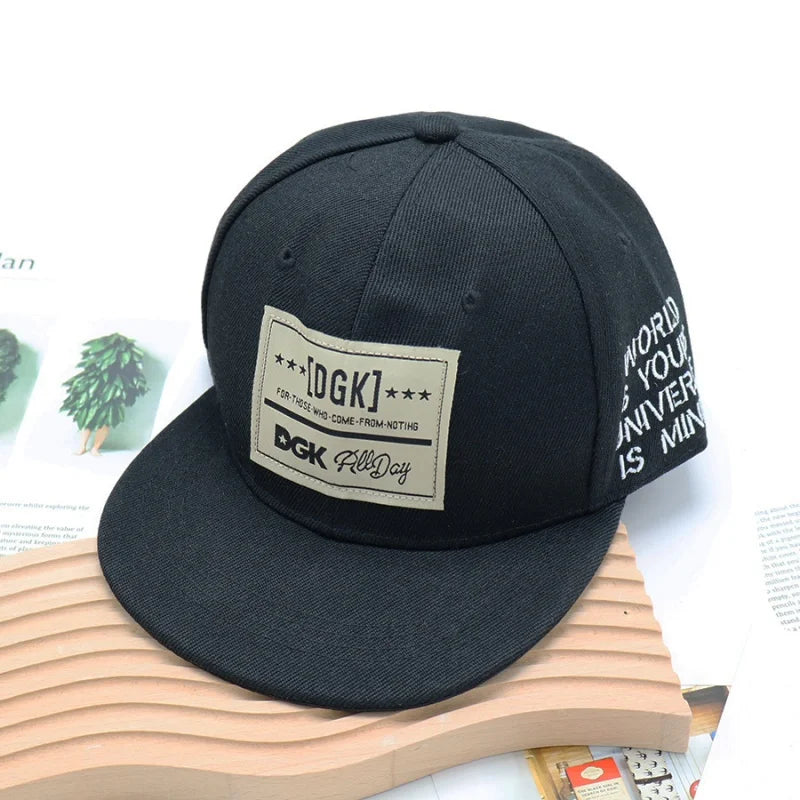 Embroidered Fashion Hip-Hop Adult Snapback Cap