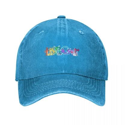 Rainbow Senshi F Trucker Beach Golf Baseball Cap Hat