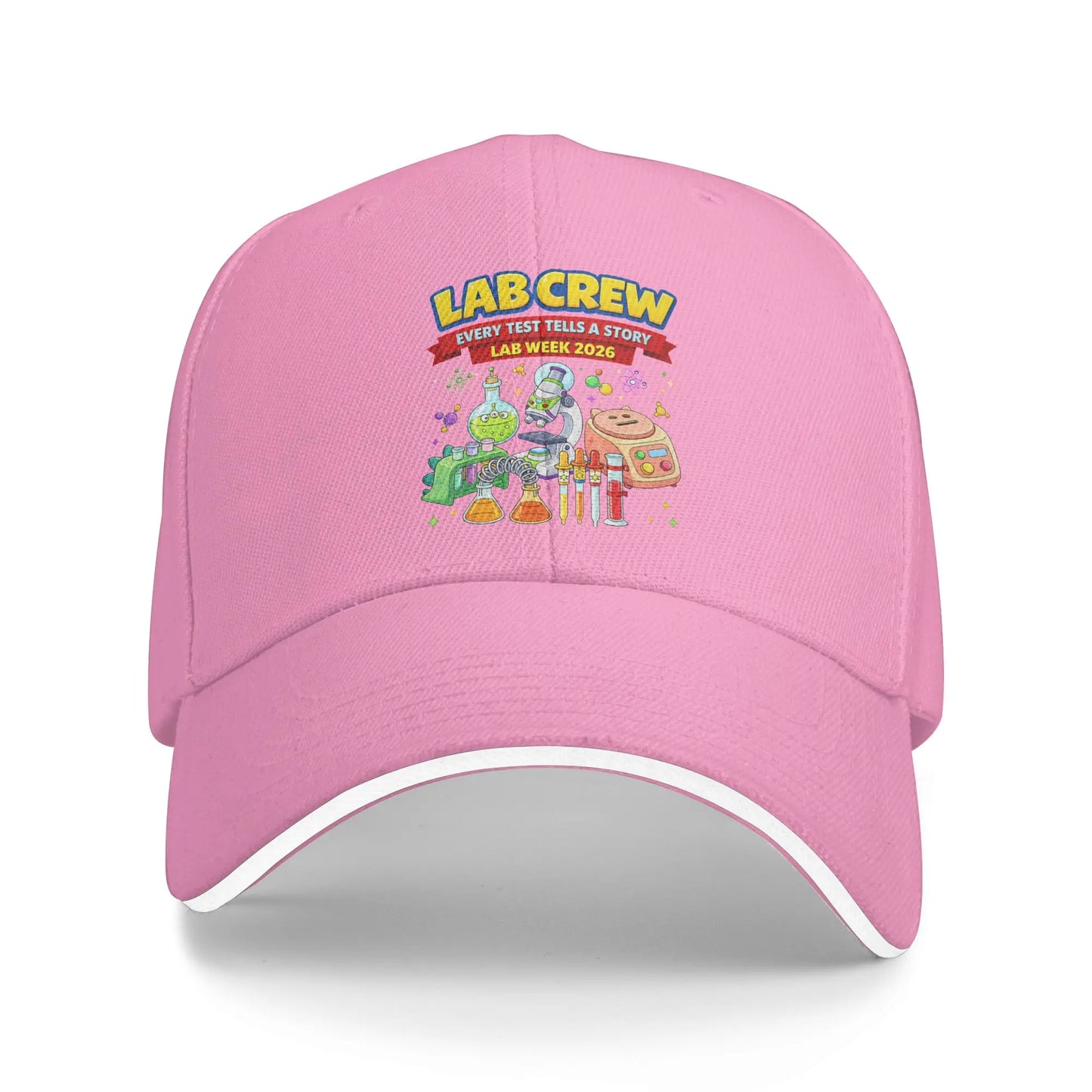 Lab Crew Science Team Medical Tech Lab Week Appreciation Baseball Cap