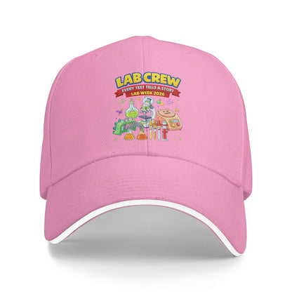 Lab Crew Science Team Medical Tech Lab Week Appreciation Baseball Cap