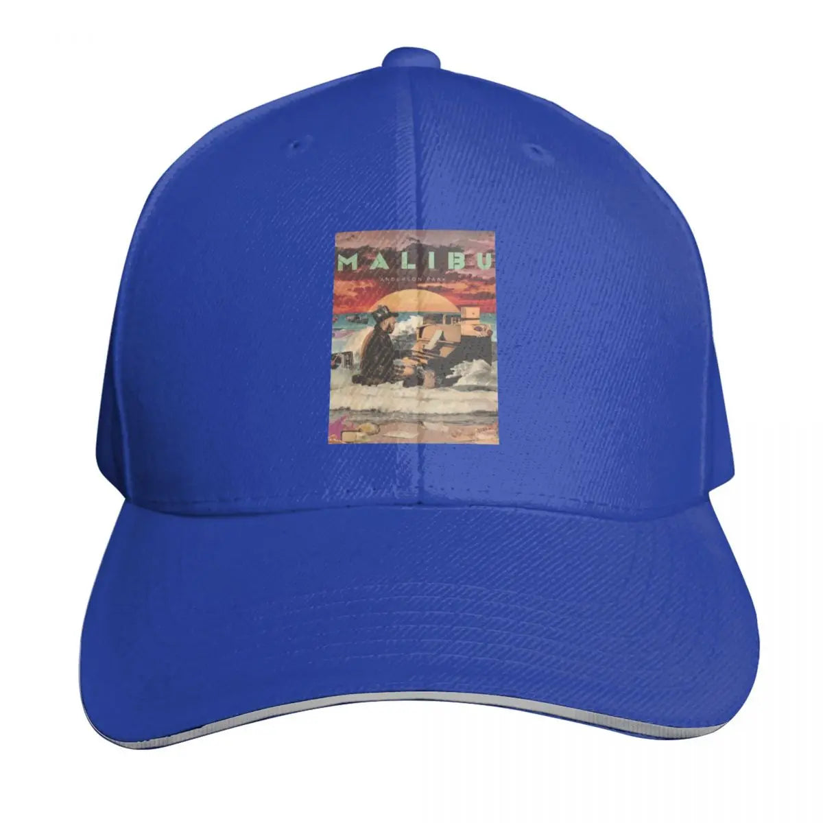 Musical Feel Contrast Two Tone Baseball Cap