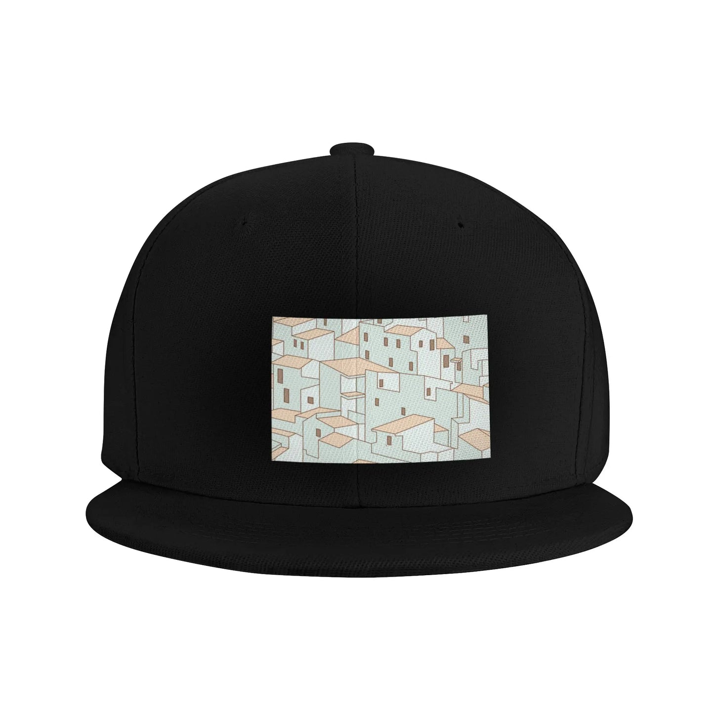 Fashion City Pattern Snapback Cap