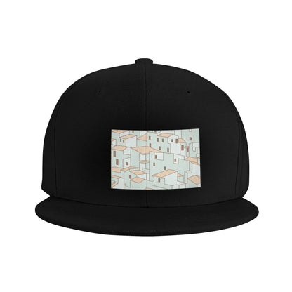 Fashion City Pattern Snapback Cap