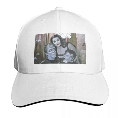 Herman Lily And Eddie Munster Graphic Baseball Cap