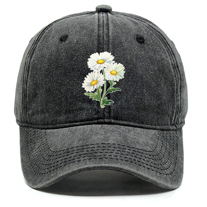 Adjustable Summer Cap For Women Men Flower Baseball Cap
