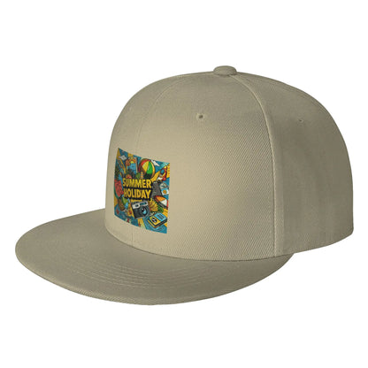 Pop Art Summer Holiday Snapback Cap