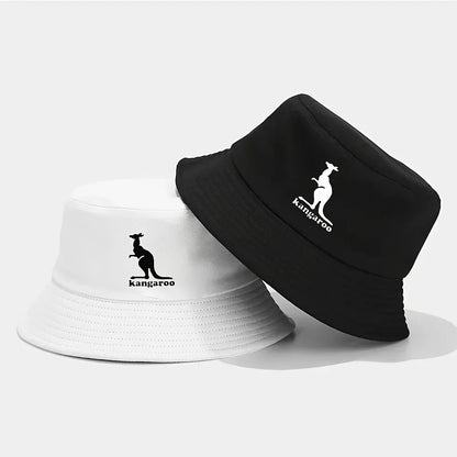 Goodvery Animal Kangaroo Pattern Printed Fisherman Hat