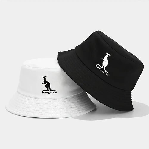 Goodvery Animal Kangaroo Pattern Printed Fisherman Hat