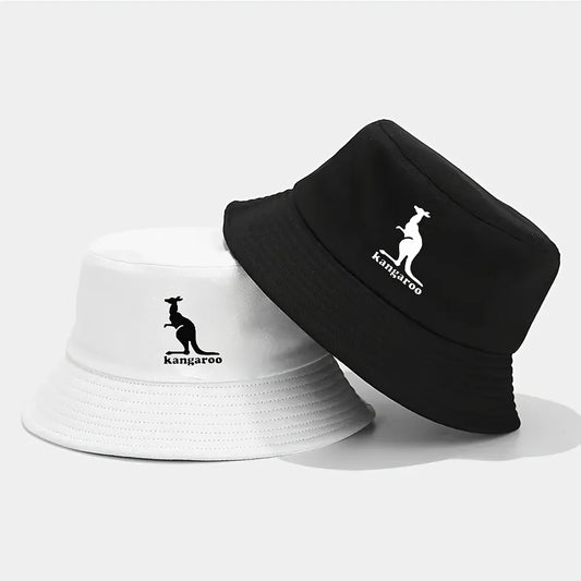 Goodvery Animal Kangaroo Pattern Printed Fisherman Hat