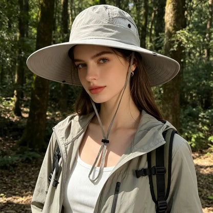 Quick-Dry Breathable Mesh Bucket Hat