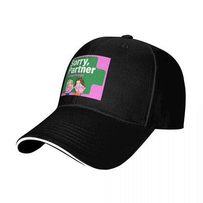 Sorry Partner Vintage Embroidered Baseball Cap