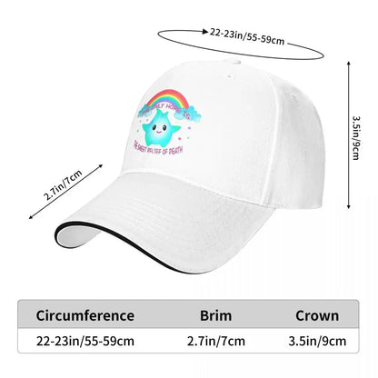 Lumalee Anime Cute Rainbow Customized Sport Baseball Cap