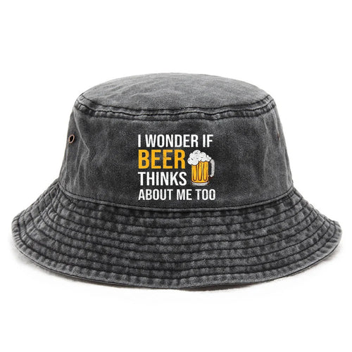 Beer Style Classic Bucket Hat Foldable Beach Cap