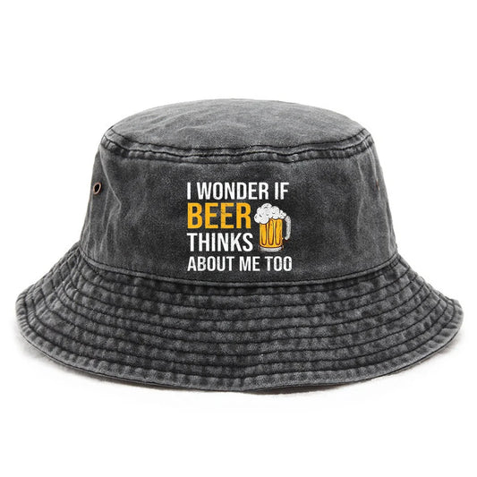 Beer Style Classic Bucket Hat Foldable Beach Cap