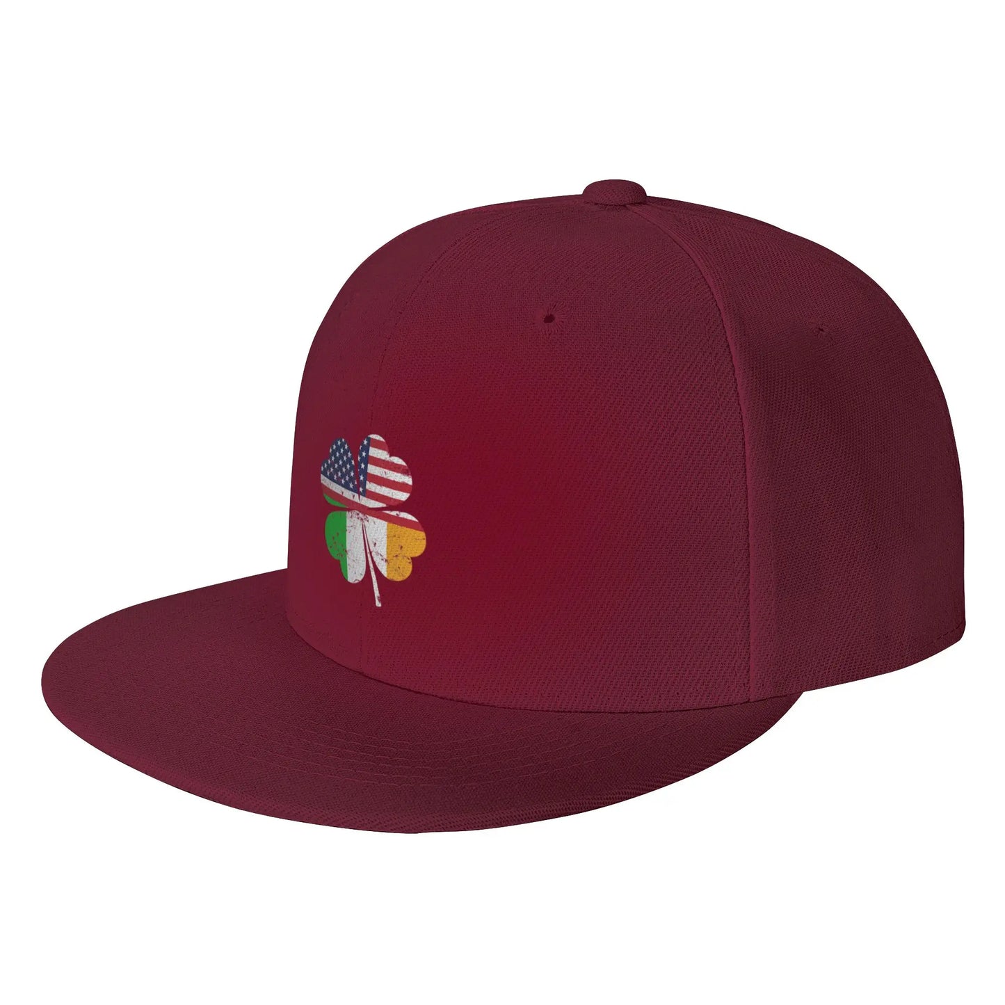 Vintage Irish Shamrock Snapback Cap