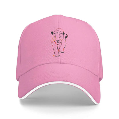 Black Cats Outline Baseball Cap
