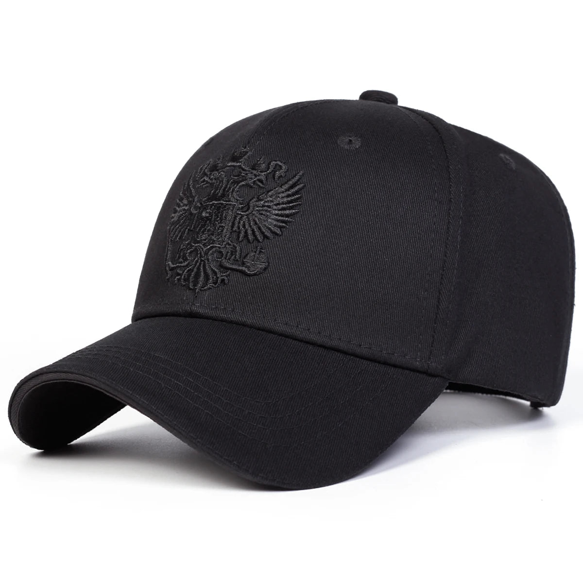 Double Headed Eagle Embroidered Baseball Cap