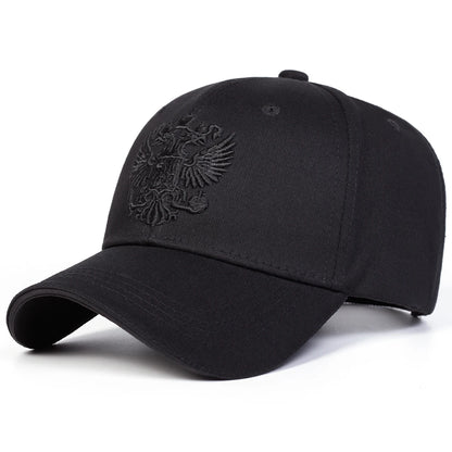Double Headed Eagle Embroidered Baseball Cap