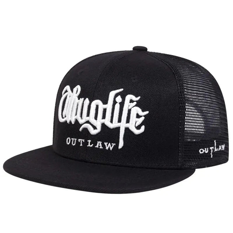 Thuglife Embroidered Adult Adjustable Hip-Hop Snapback Cap