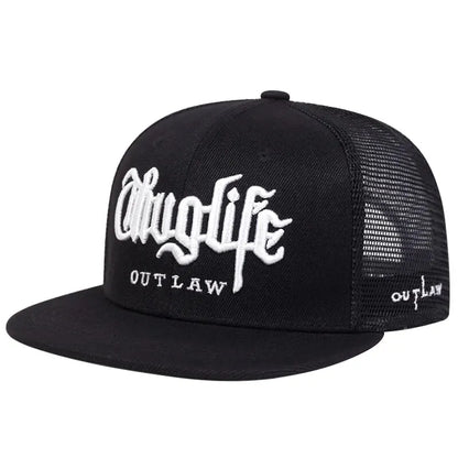 Thuglife Embroidered Adult Adjustable Hip-Hop Snapback Cap