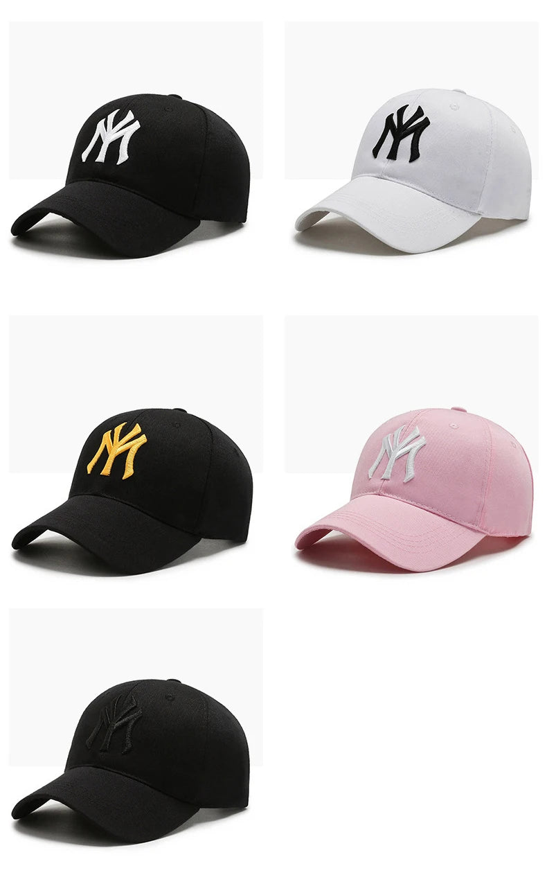 Outdoor Sport Letter Embroidered Baseball Caps Men Women Snapback Cap Spring And Summer Fashion Female Hip Hop Visor Sun Hats