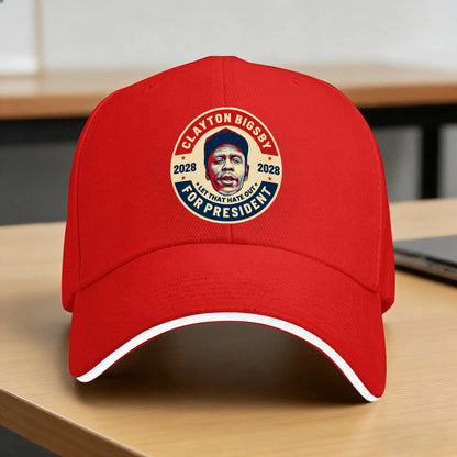 Clayton Bigsby For President 2028 Sun Baseball Cap
