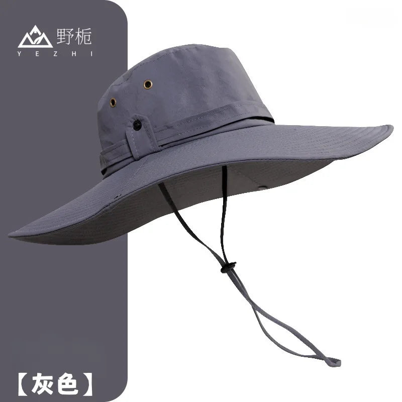 Foldable Oxford Fabric Waterproof UV Protection Bucket Hat