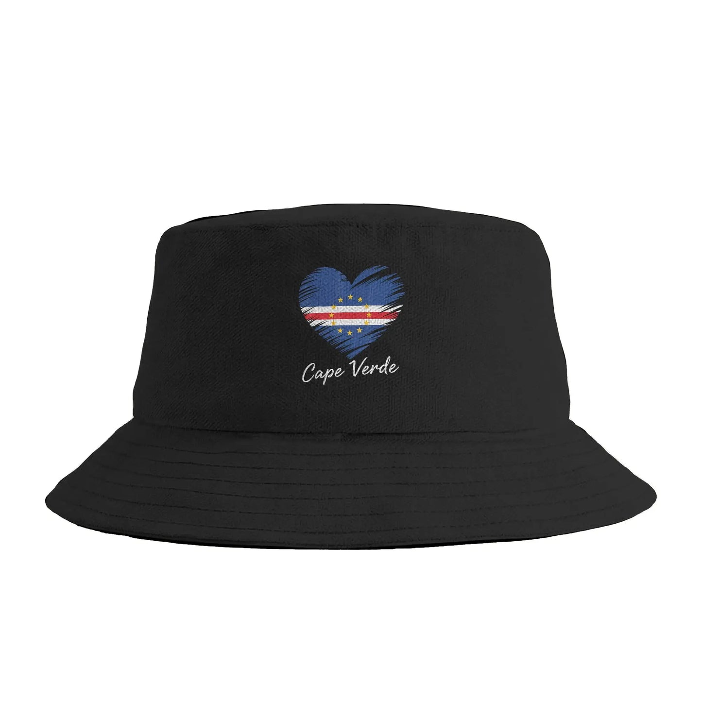 Flag Of Cabo Verde Bucket Hat Hip Hop