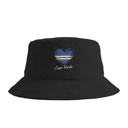 Flag Of Cabo Verde Bucket Hat Hip Hop