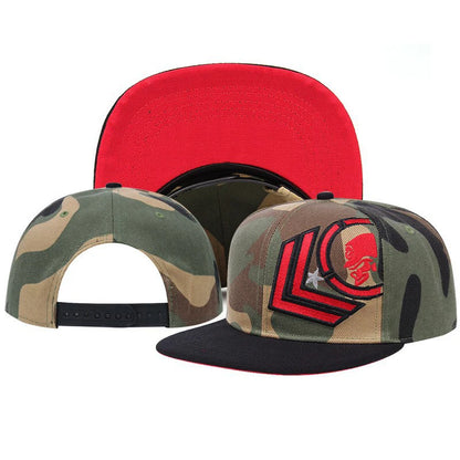 Metal Mulisha Embroidered Cotton Hip-Hop Snapback Cap