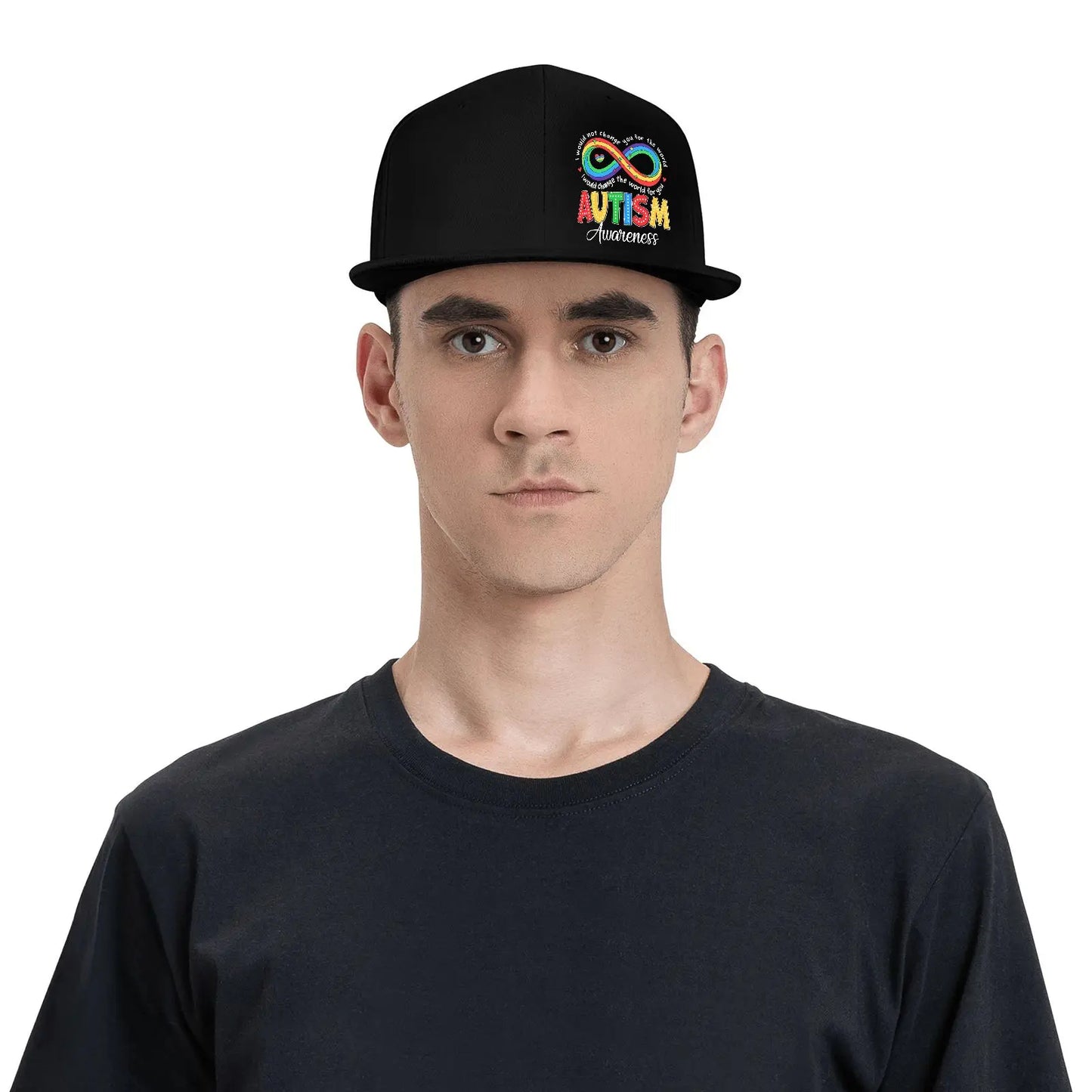 Autism Awareness Symbol Snapback Cap Hat