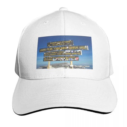 Mount Kilimanjaro Height Adjustable Baseball Cap