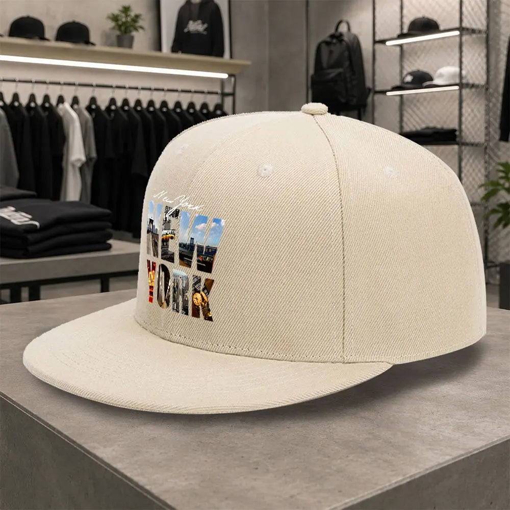 New York City Scenery Casual Snapback Cap