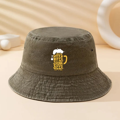A Unisex Fashionable And Versatile Bucket Hat