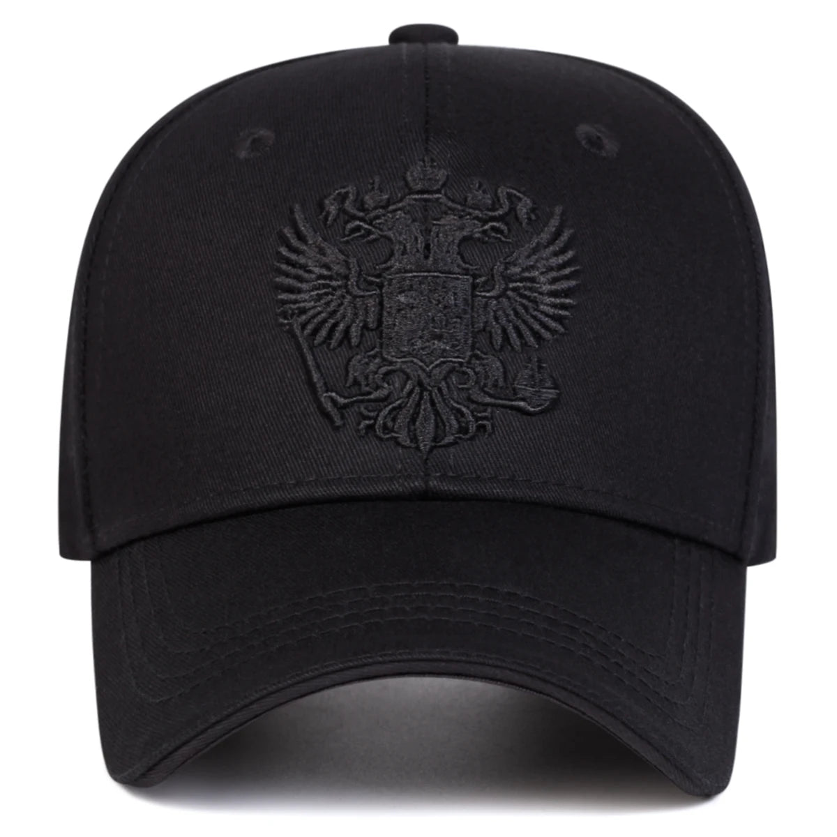 Double Headed Eagle Embroidered Baseball Cap
