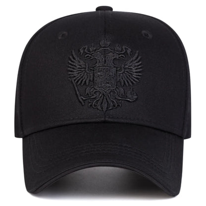 Double Headed Eagle Embroidered Baseball Cap