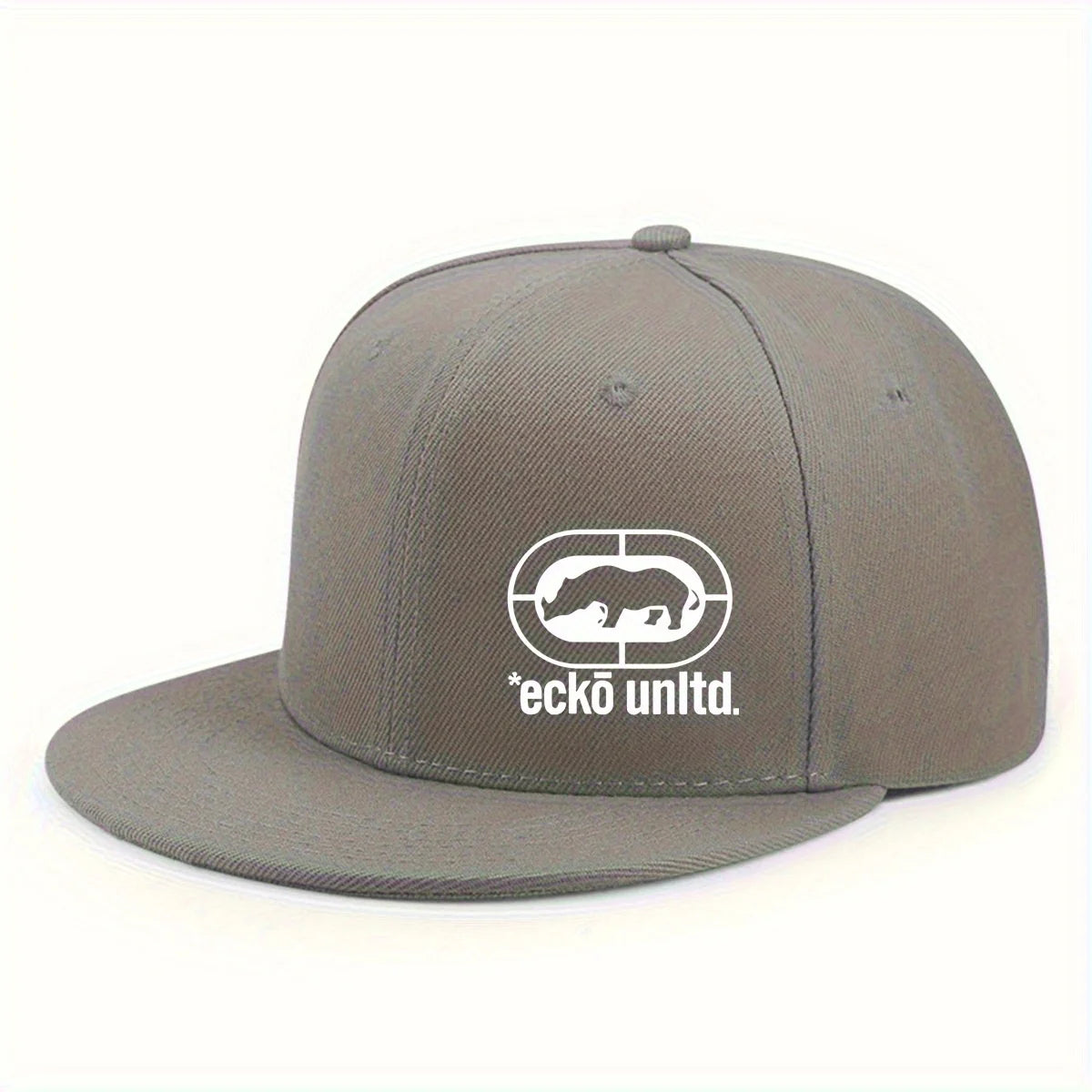 Fun Pattern Unisex Adjustable Flat Brim Snapback Cap