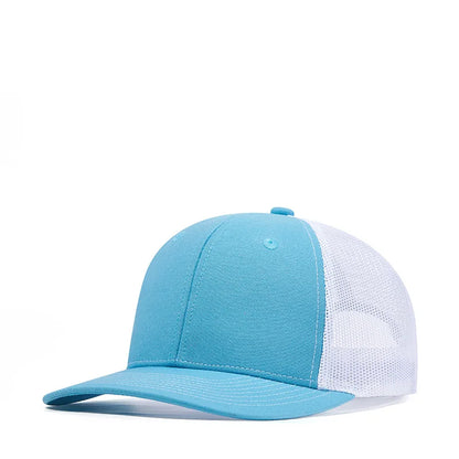 High Quality Mesh Baseball Cap Women Men Summer Cotton Breathable Sunhat
