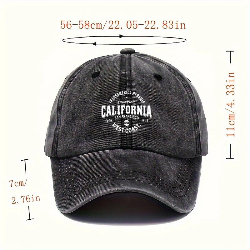 Retro California Vintage Baseball Cap