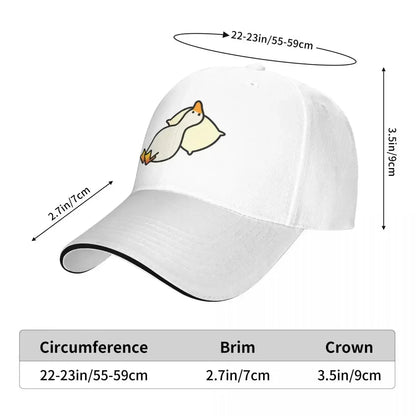Funny Sleeping Duck Adjustable Baseball Cap